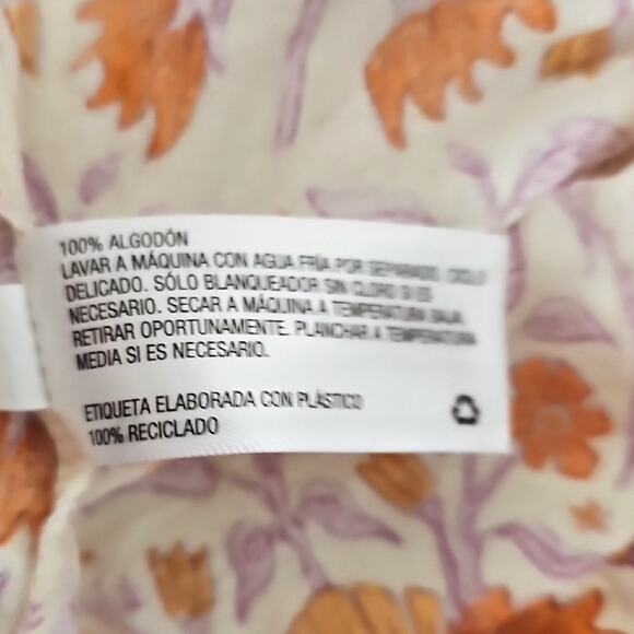 Universal Thread Bohemian Prariecore Boho Floral Dress w/Tie Pockets Size M - Picture 10 of 11